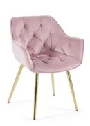 silla tapizada salon rosa