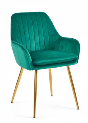 silla tapizada salon verde