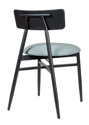 silla salon tapizada aurora celeste