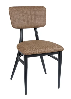 silla acolchada comedor boreal avellana