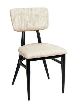 silla acolchada comedor boreal lino