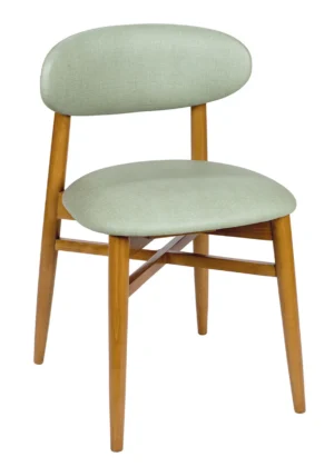 silla de comedor tapizada jade