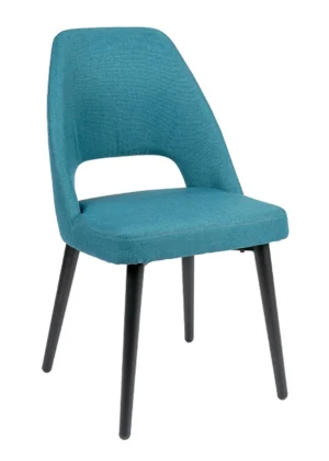 silla tapizada acolchada