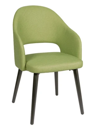 silla acolchada rialto verde