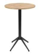 mesa alta redonda tablero croma