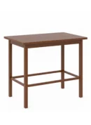 table haute rectangulaire pin noyer CHR