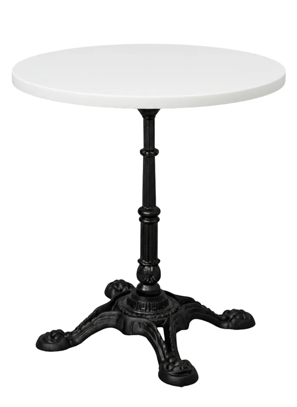 table bistrot blanche