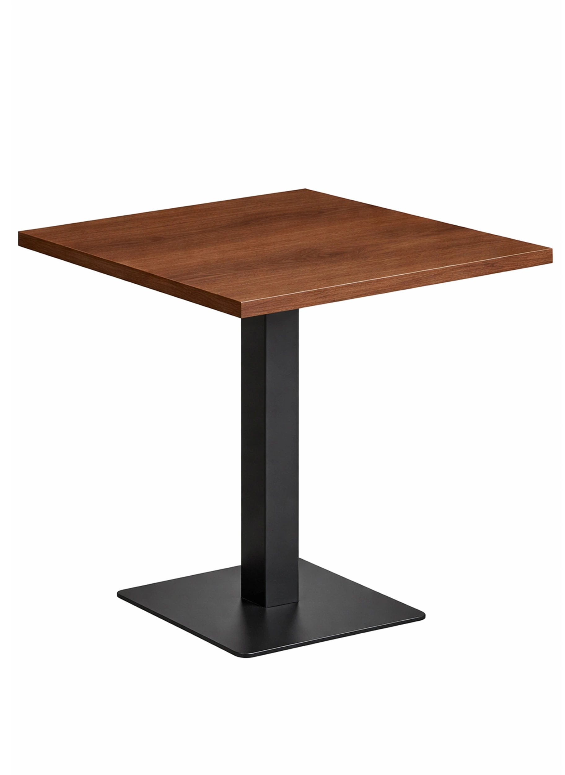 mesa pie central cuadrada bari