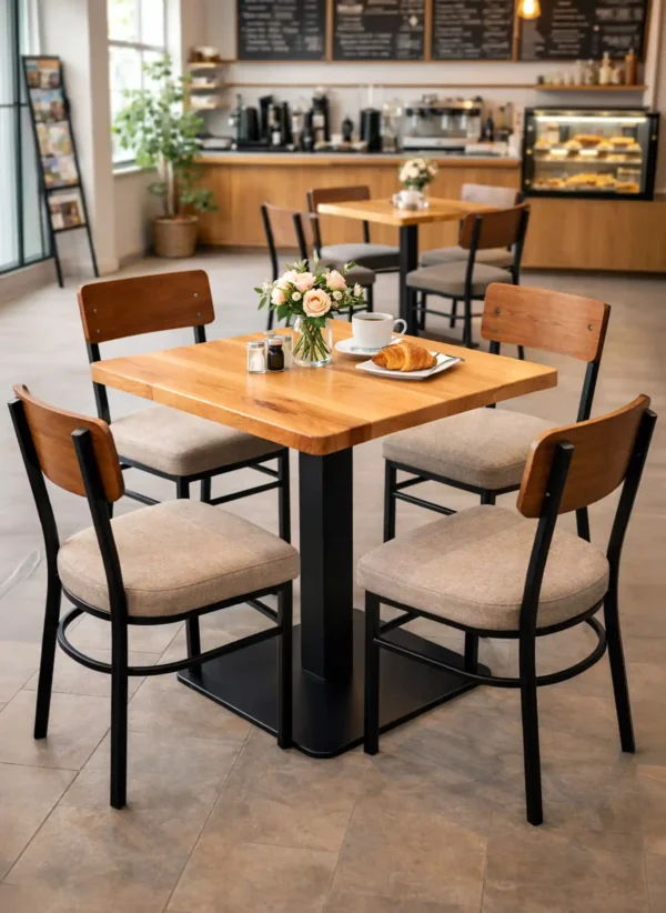table carrée de salle à manger