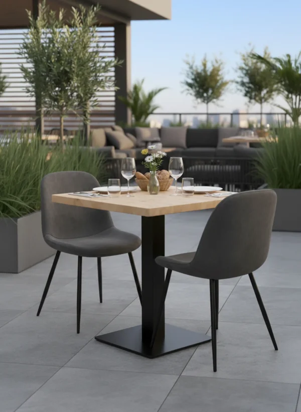 table et chaises de terrasse