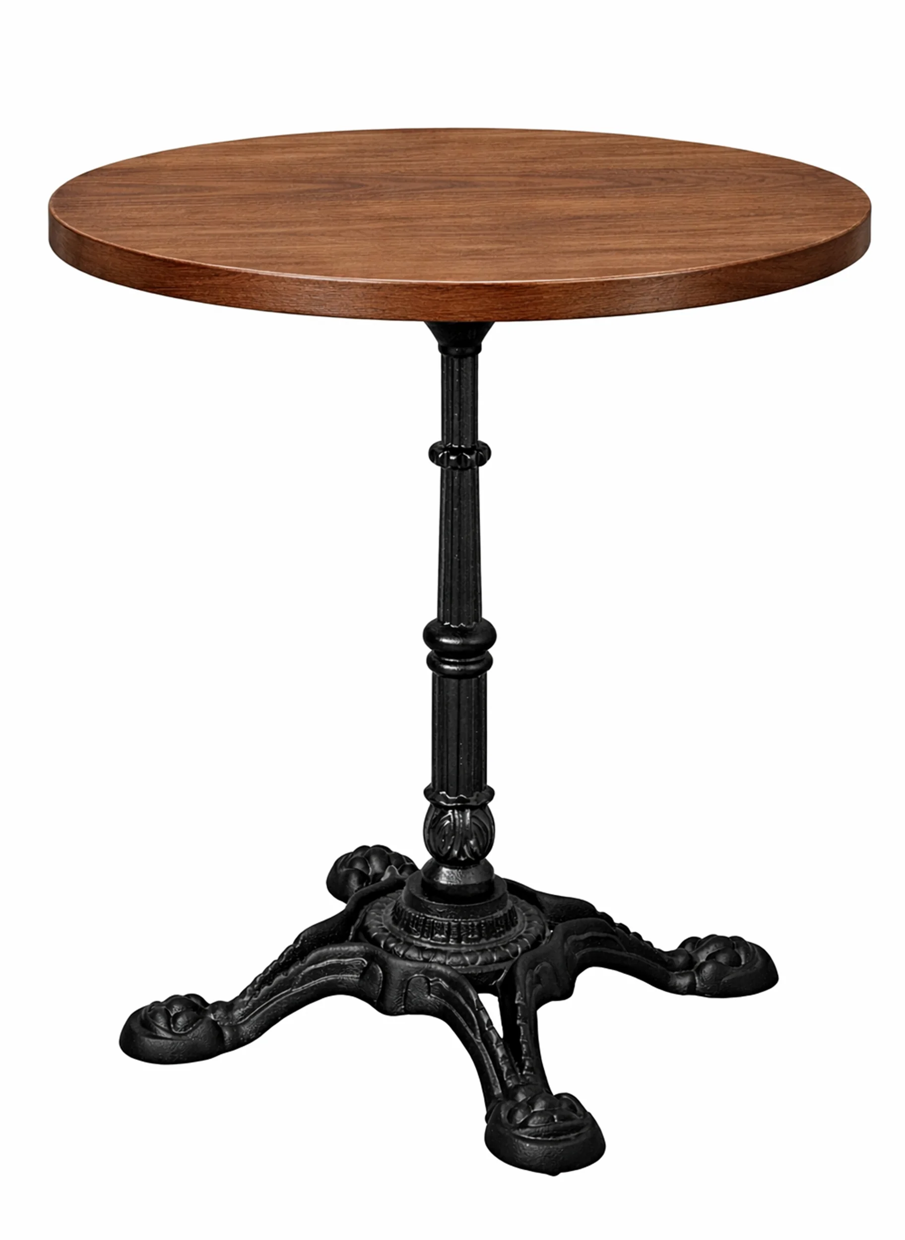 mesa redonda pie bistro