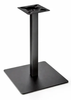 pie central metalico