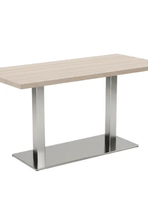 Mesa Contract para Hostelería de Restaurante Rectangular Daman