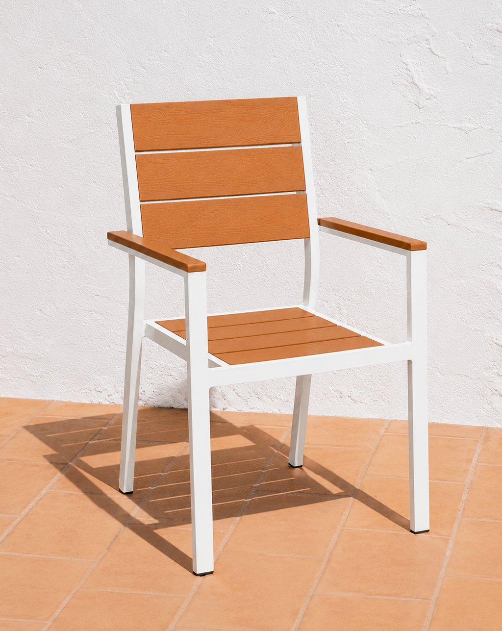 silla jardin aluminio