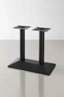 base doble de mesa rectangular