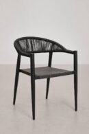 silla de exterior aluminio