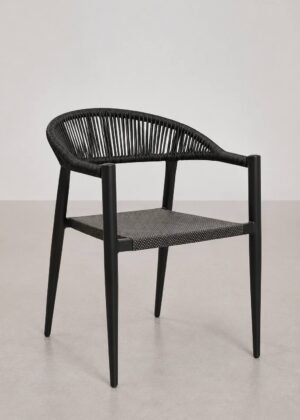 silla de exterior aluminio