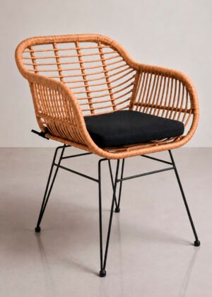 silla balcon de ratan sintetico