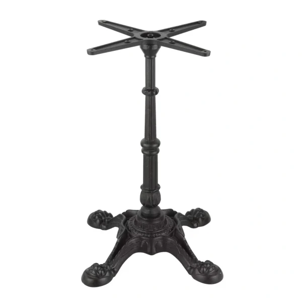 Pied Central de Table Bistrot 4 Branches