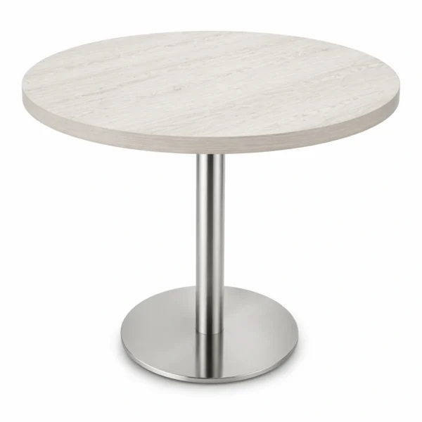 Pie de Mesa Redonda Alfa Round Inoxidable – Image 5
