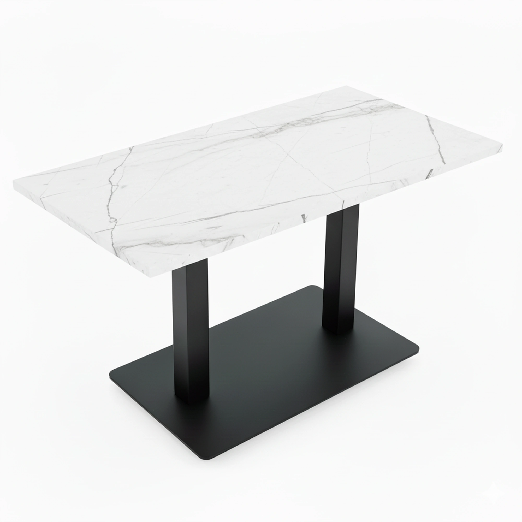 Pie Doble para Mesa Contract Rectangular Exterior Profesional Hatay - Imagen 5