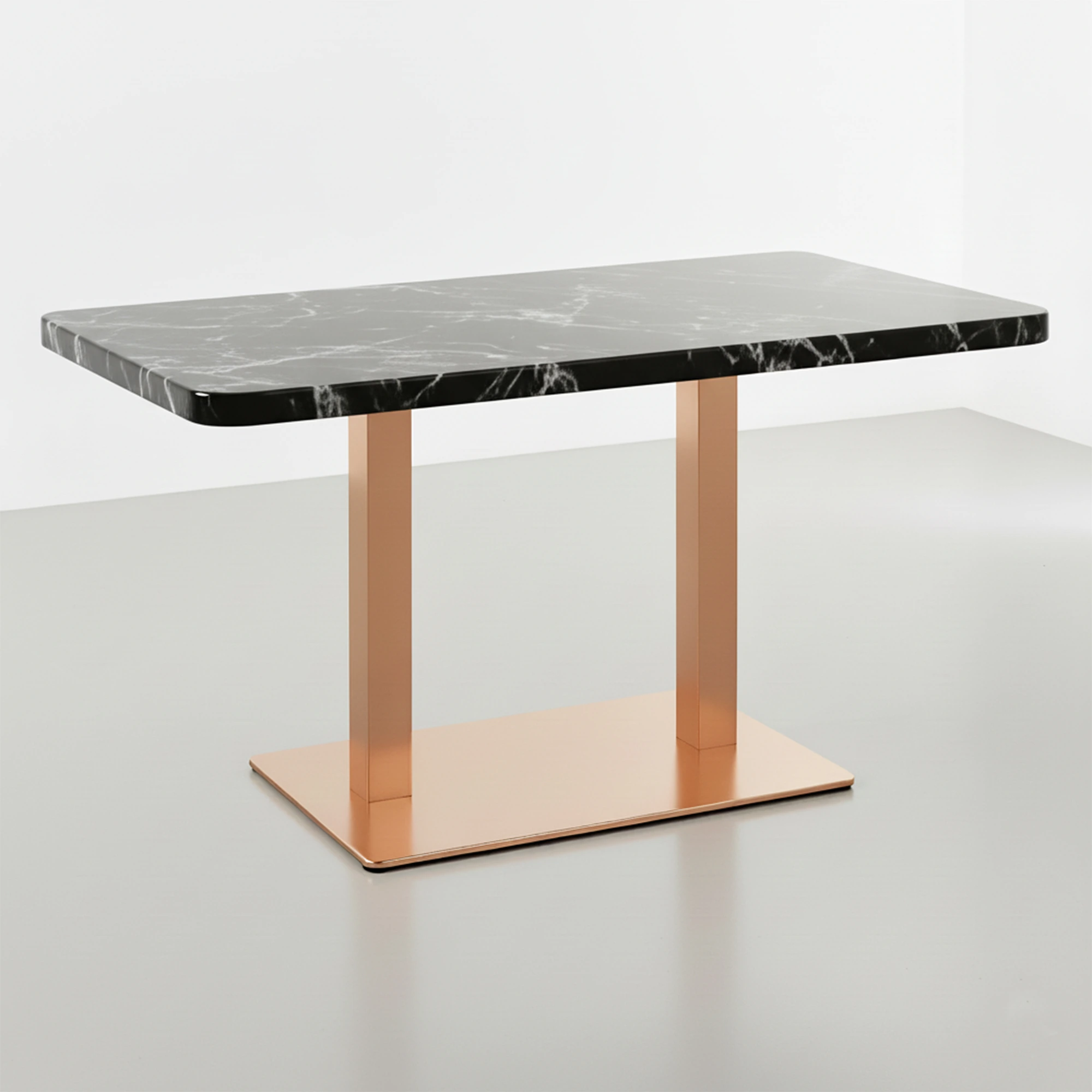 Pie doble de Mesa Contract Rectangular Vellore - Imagen 6