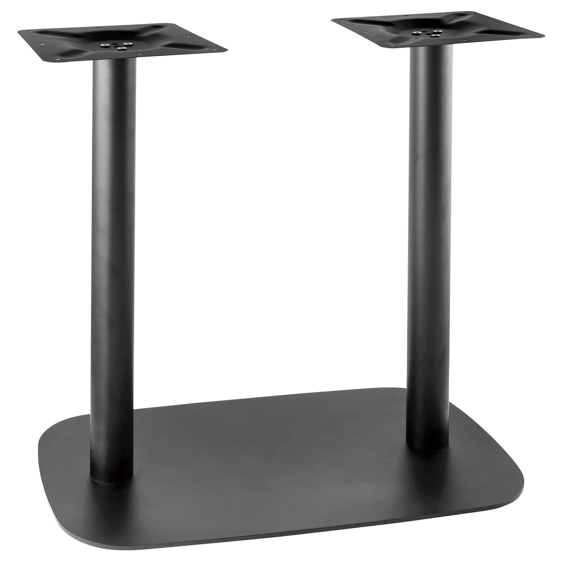 Pie Doble Ovalado de Mesa Contract