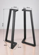 jeu de pieds de table de salle à manger