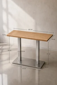 mesa rectangular comedor