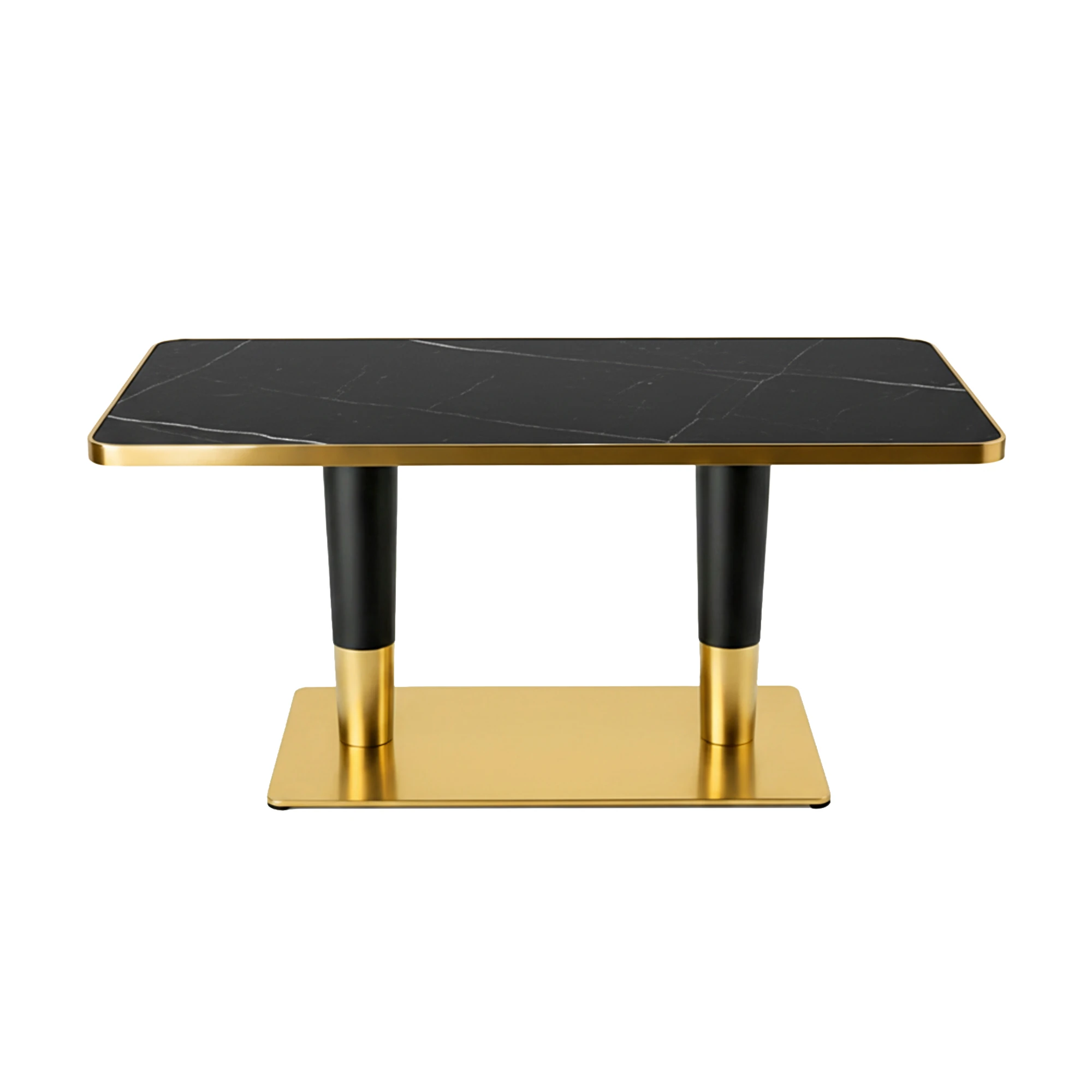 Mesa Contract Comedor Rectangular Kano Mármol Negro - Imagen 6