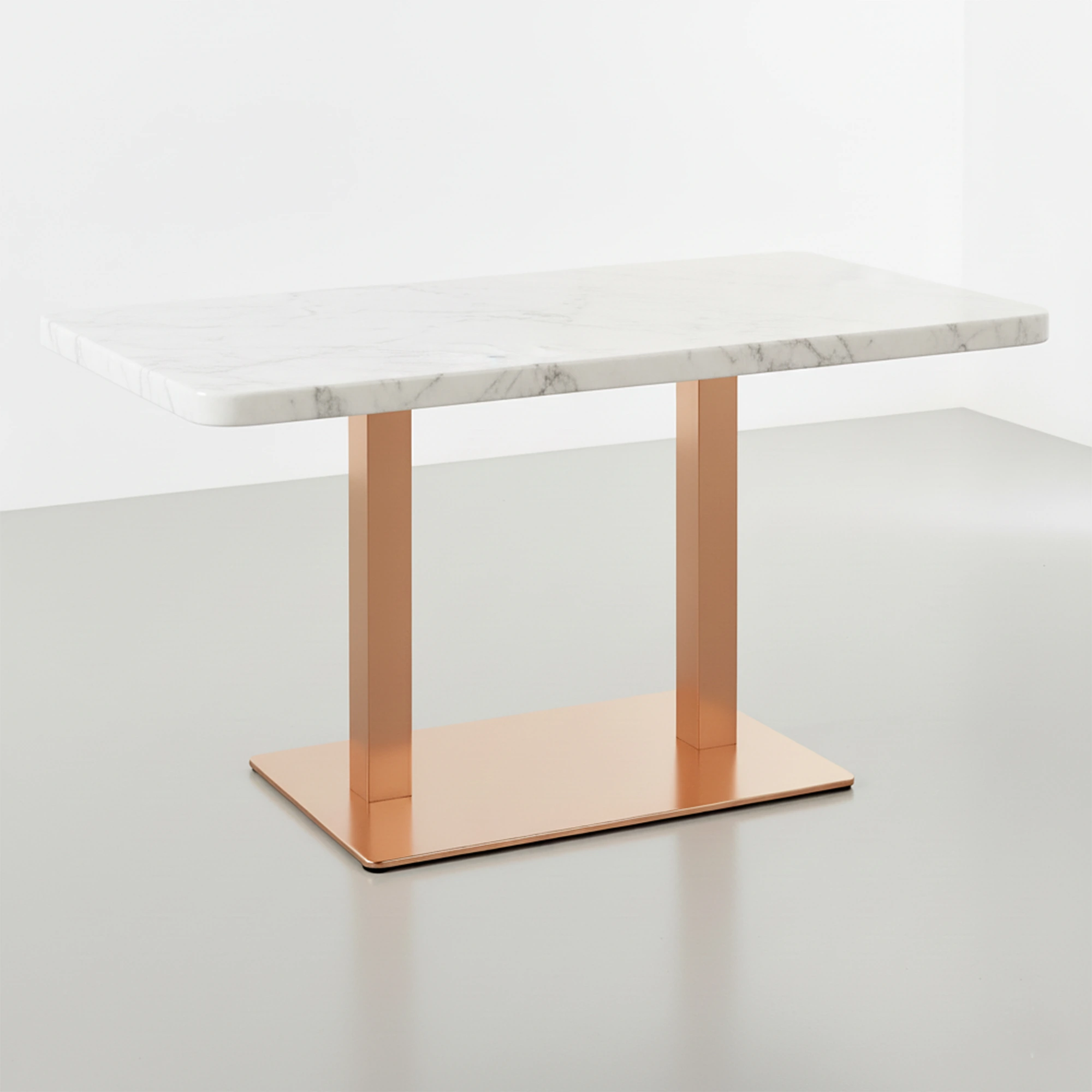 Pie doble de Mesa Contract Rectangular Vellore - Imagen 5
