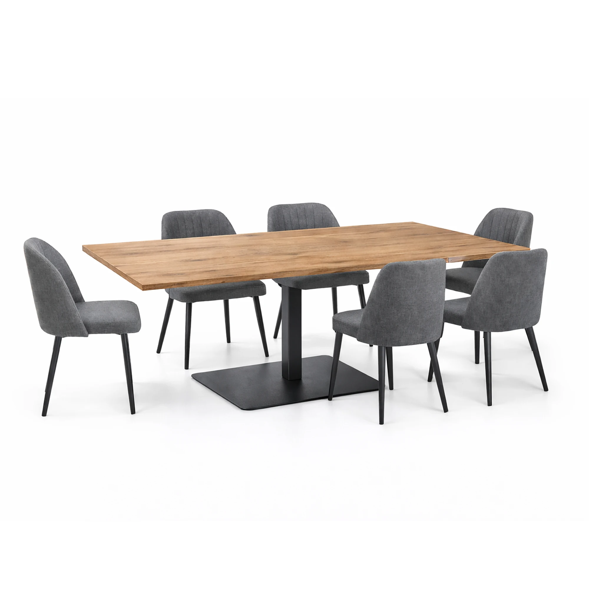 Base Central para Mesa Contract Grande Rectangular - Imagen 4
