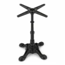 Pied Central de Table Bistrot 4 Branches