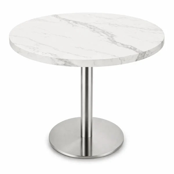 Pie de Mesa Redonda Alfa Round Inoxidable – Image 4