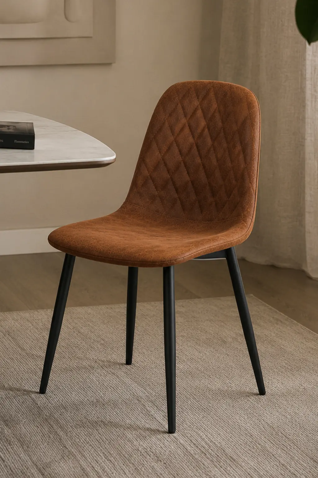 silla acolchada comedor