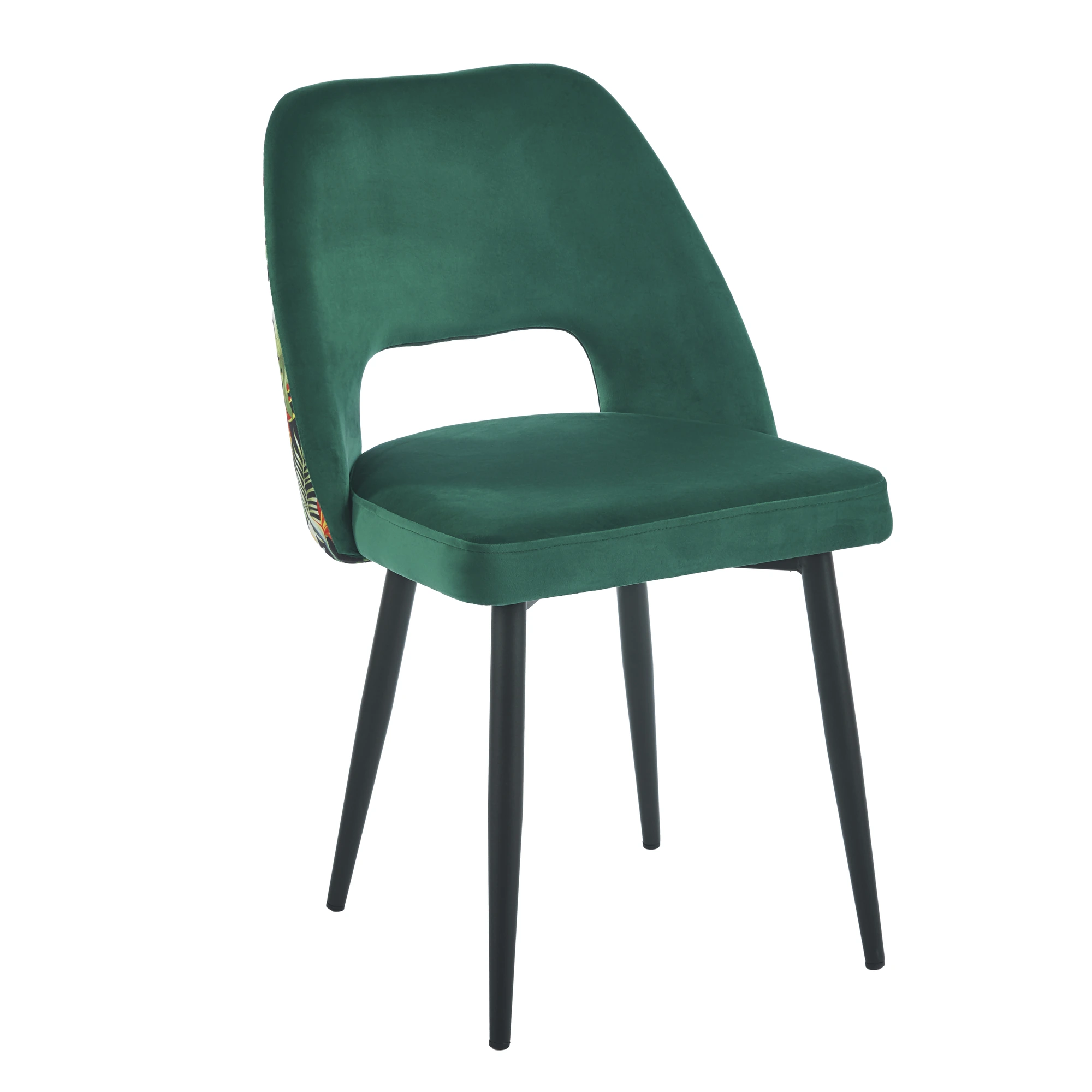 Silla Profesional de Terciopelo Frodita Floral - Imagen 4