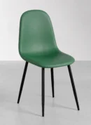 silla piel tapizada moderna