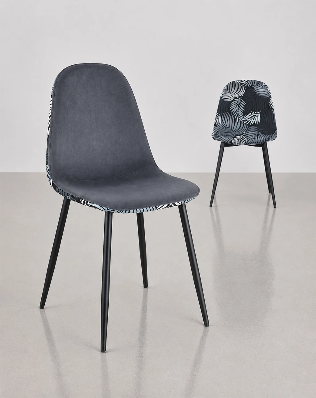 silla terciopelo comedor
