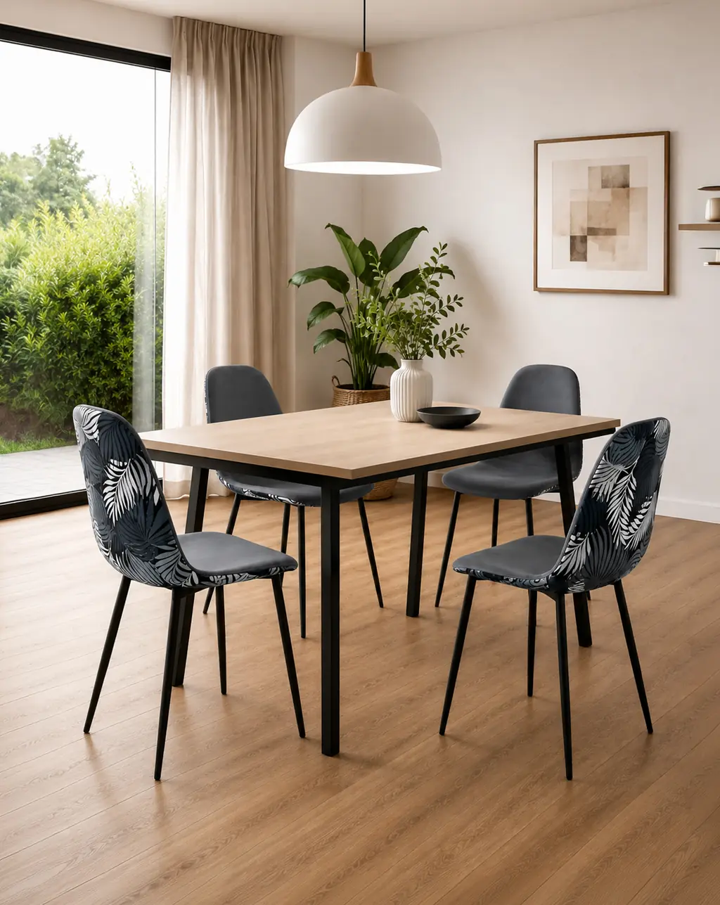 comedor sillas terciopelo