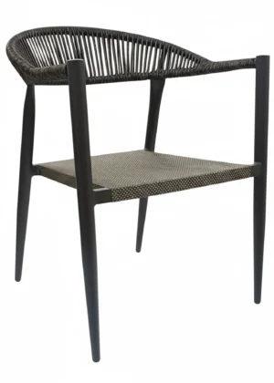 Silla Profesional de Terrazas Horeca de Aluminio Kampo