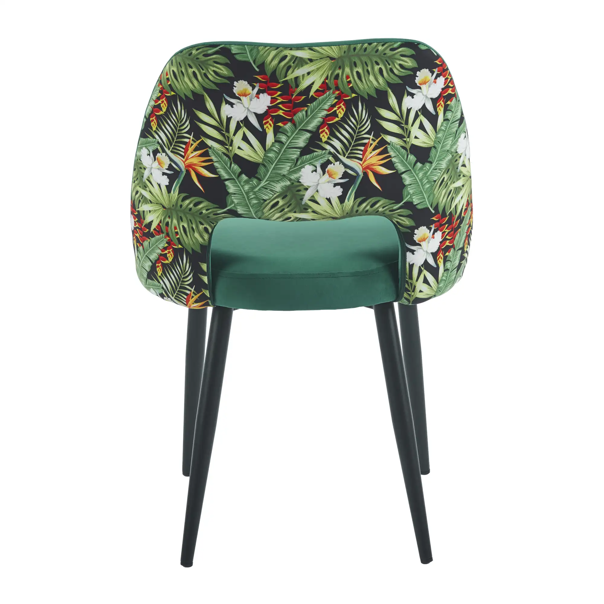Silla Profesional de Terciopelo Frodita Floral - Imagen 2