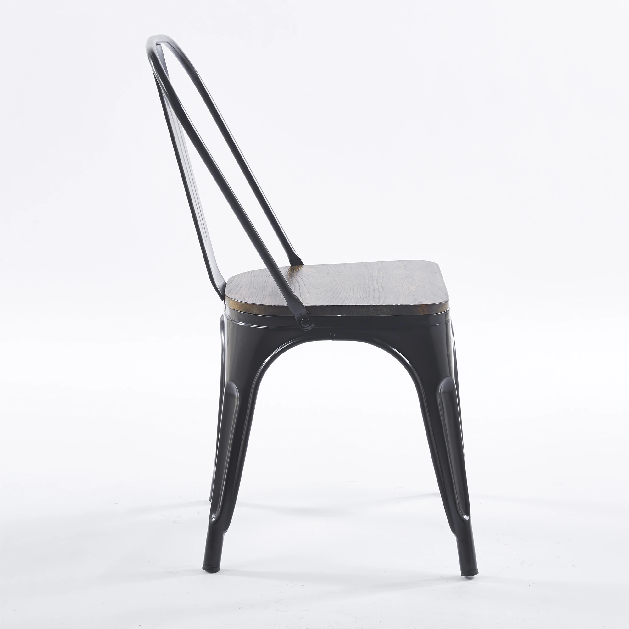 Silla Profesional Apilable de Metal Toix Estilo Industrial - Imagen 4