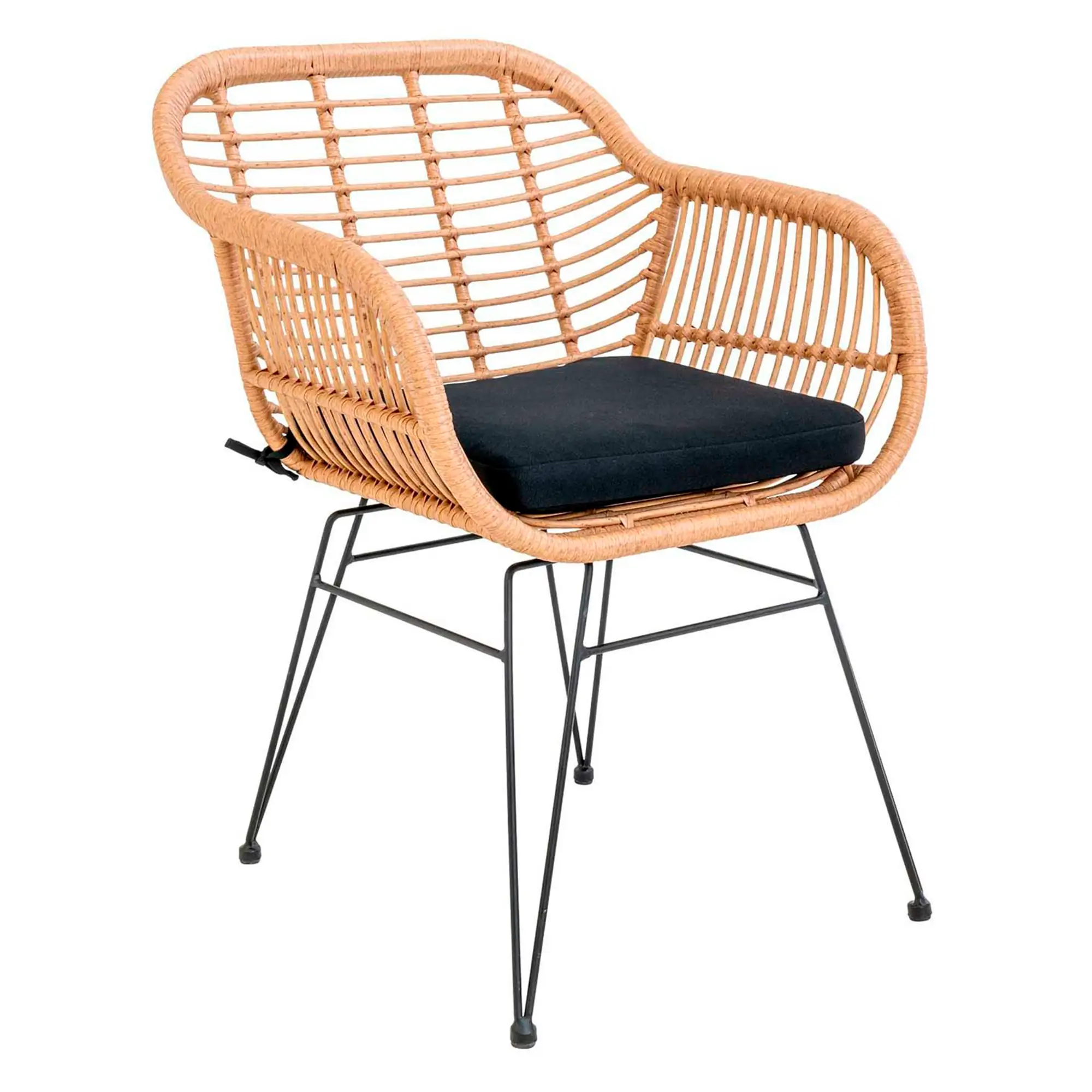 Silla Profesional de Terrazas Horeca de Ratán Zoe