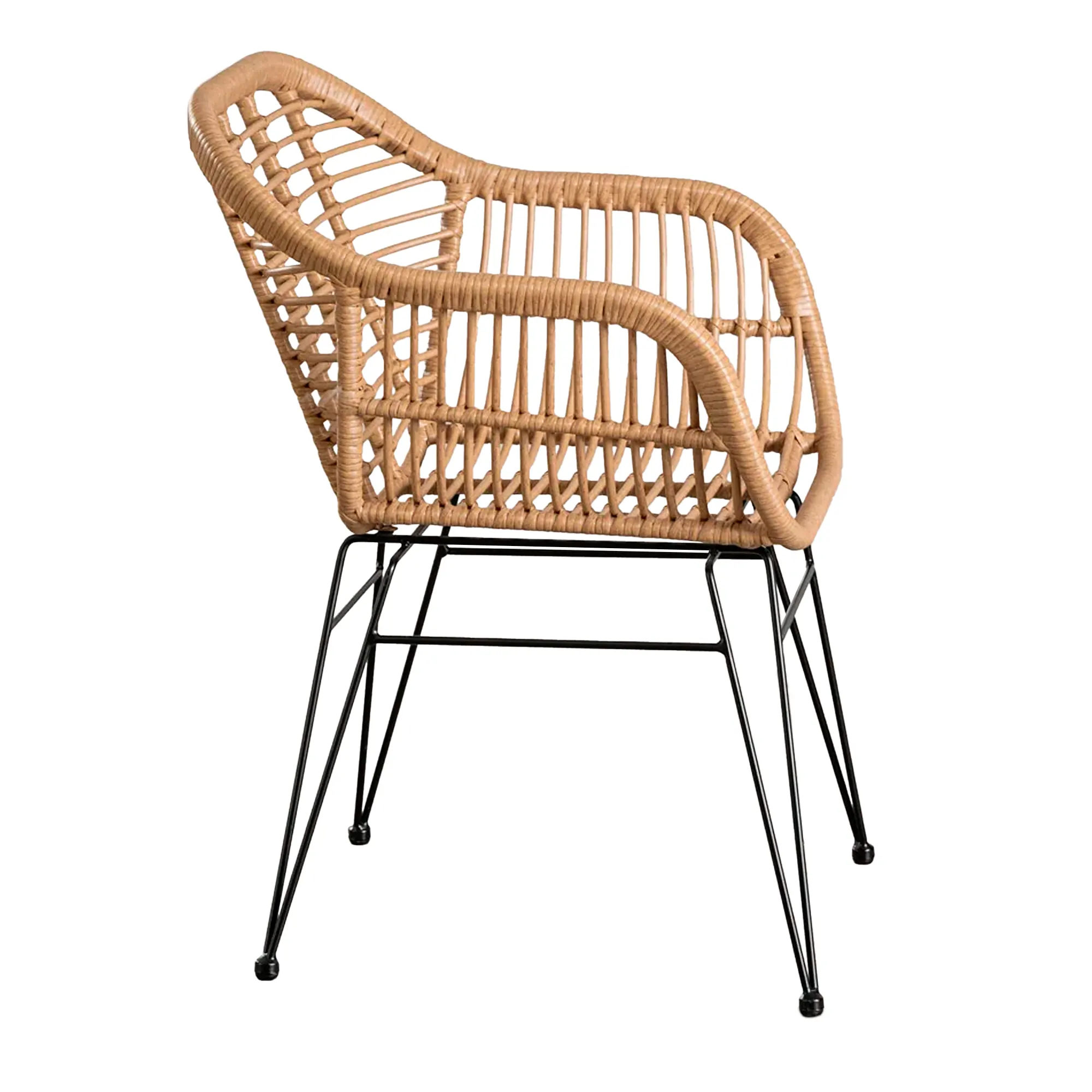 Silla Profesional de Terrazas Horeca de Ratán Zoe - Imagen 7