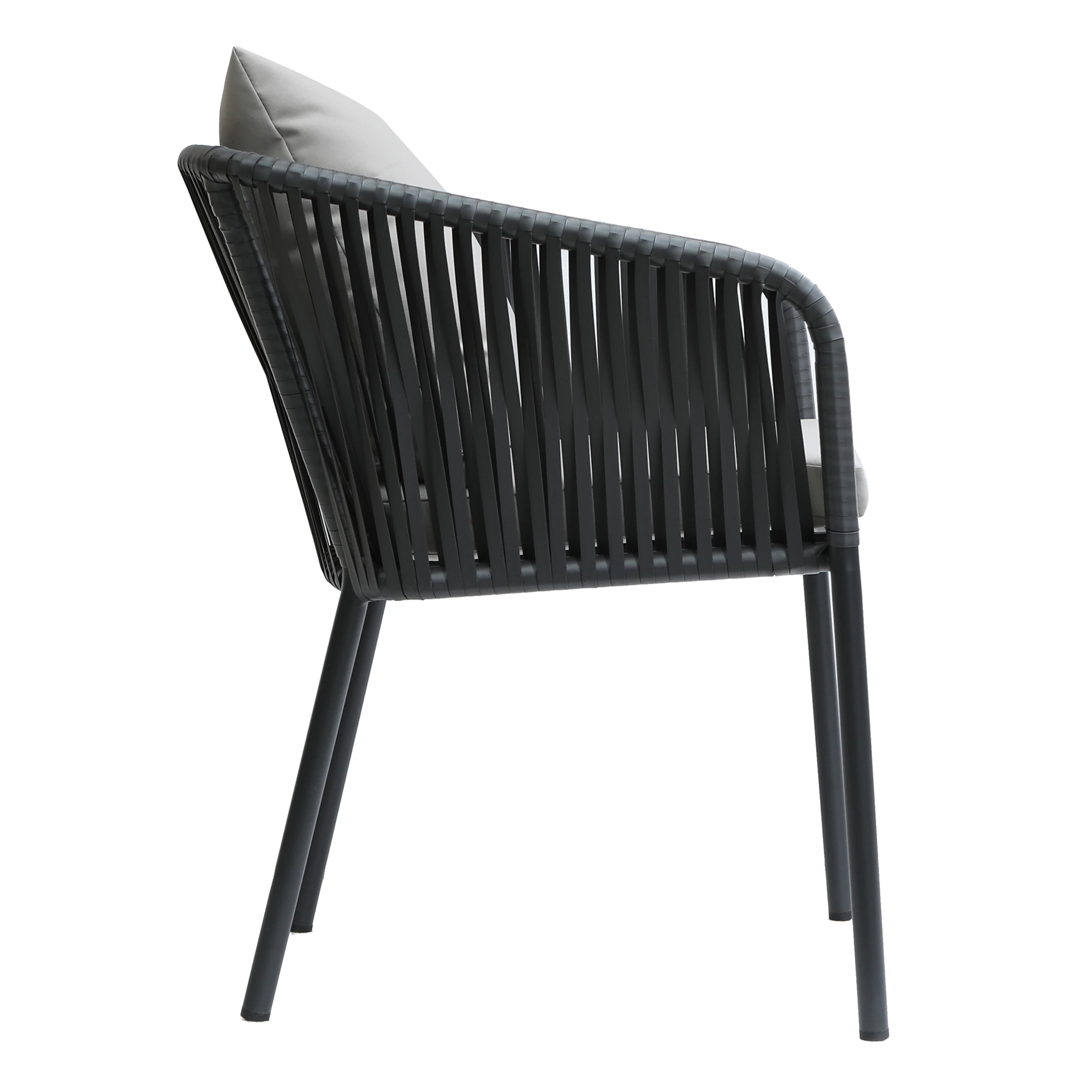 Silla Profesional de Exterior Profesional de Mimbre Sintético Sophi con Cojines - Imagen 11