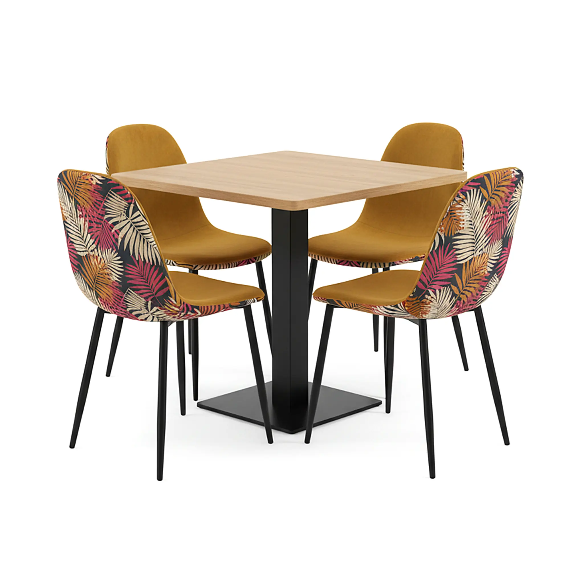 Silla Profesional para Hostelería Tapizada Simp Floral - Imagen 2