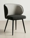 chaise de salle à manger rembourrée moderne