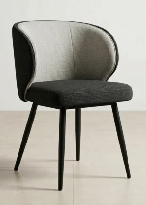 silla de comedor tapizada moderna