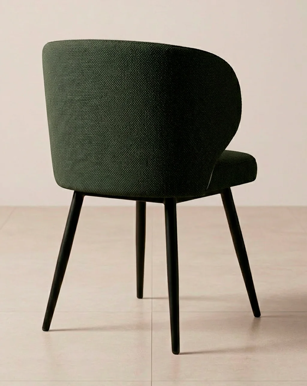 silla acolchada de diseño