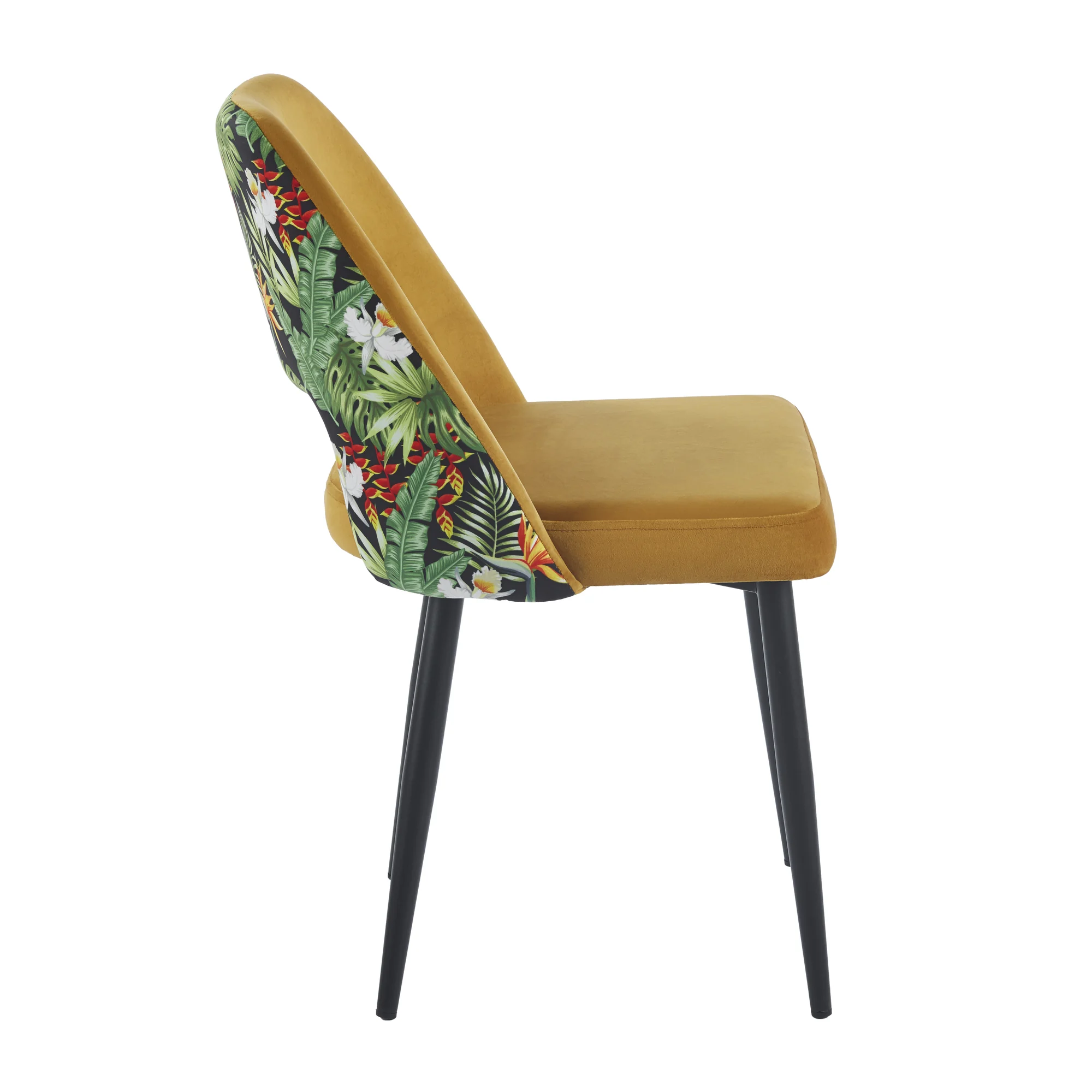 Silla Profesional de Terciopelo Frodita Floral - Imagen 10